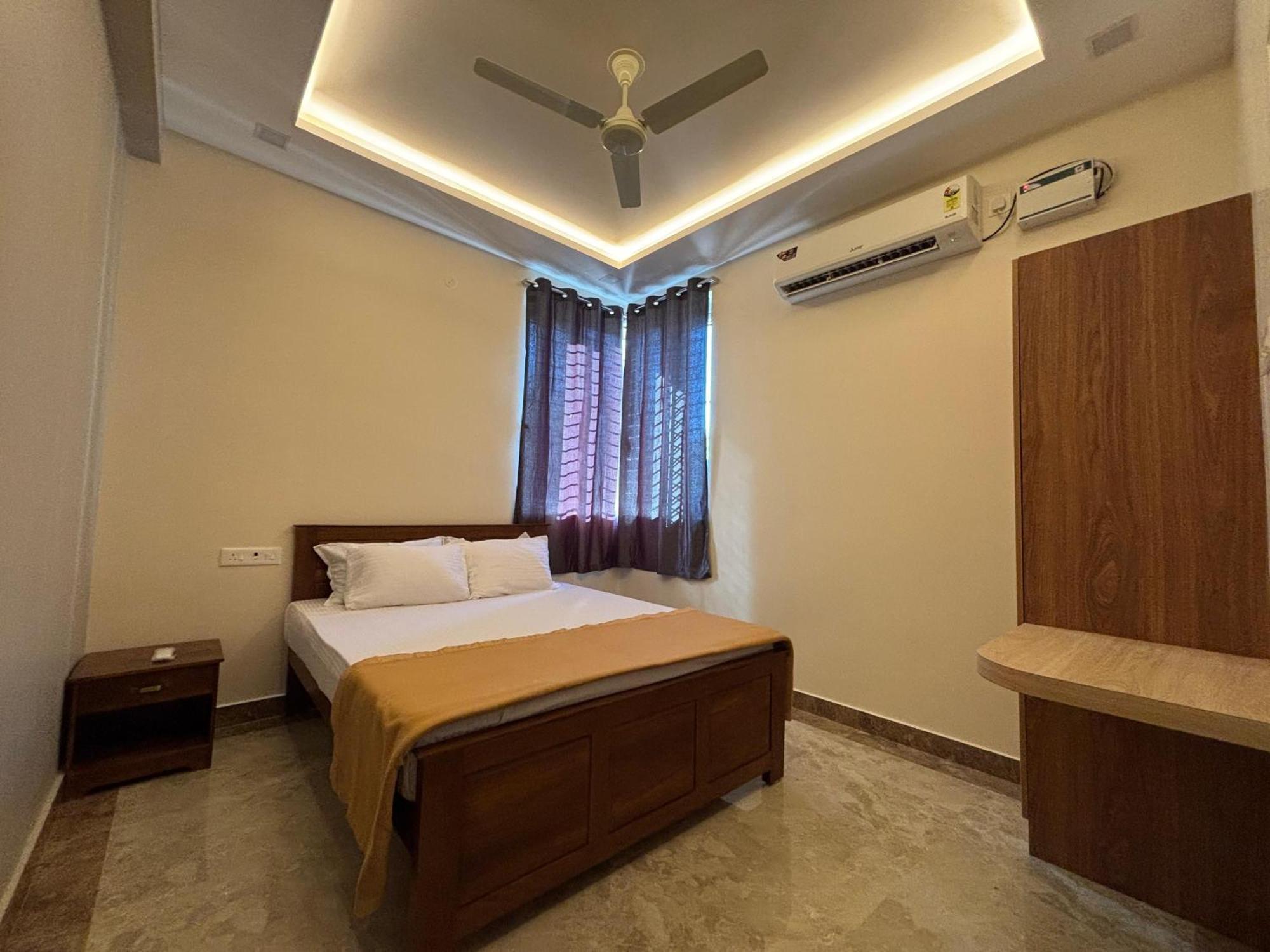 Srirangam Nandavanam Service Apartments Tiruchirappalli Szoba fotó
